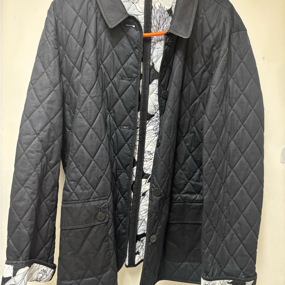 Women’s Burberry Quilted Black Jacket XXL